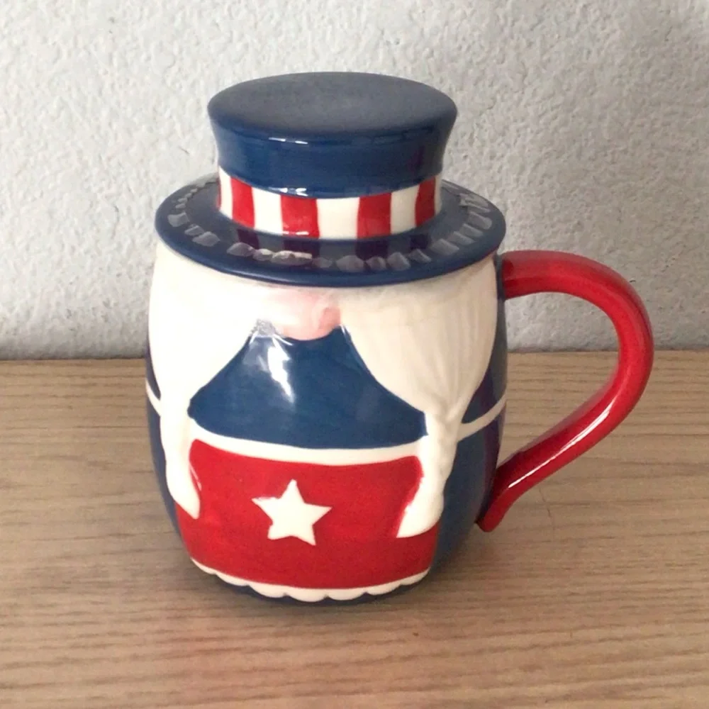 Patriotic Mug With Lid
